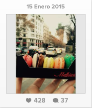 Foto de la cuenta de Pasteler&iacute;a Mallorca en Instagram. 15/01/2015